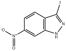 3-Iodo-6-nitroindazole 구조식 이미지