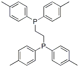1,2-BIS(DI-P-TOLYLPHOSPHINO)ETHANE Structure