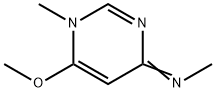 Methanamine, N-(6-methoxy-1-methyl-4(1H)-pyrimidinylidene)- (9CI) 구조식 이미지