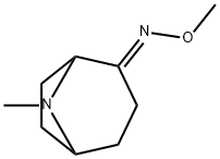 8-Azabicyclo[3.2.1]octan-2-one,8-methyl-,O-methyloxime,(2E)-(9CI) Structure