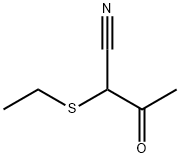 부탄니트릴,2-(에틸티오)-3-옥소-(9CI) 구조식 이미지