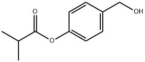 4-(HYDROXYMETHYL)PHENYL ISOBUTYRATE Structure