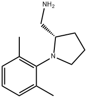(S)-(+)-2-(2,6-XYLIDINOMETHYL)PYRROLIDINE 구조식 이미지
