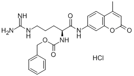 Z-ARG-AMC HCL Structure