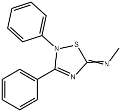 70375-43-8 N-(2,3-DIPHENYL-1,2,4-THIADIAZOL-5(2H)-YLIDENE)METHANAMINE HYDROBROMIDE