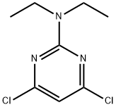 (4,6-DICHLORO-PYRIMIDIN-2-YL)-DIETHYLAMINE 구조식 이미지