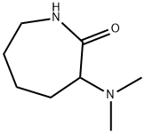 3-(디메틸아미노)헥사히드로-2H-아제핀-2-온 구조식 이미지