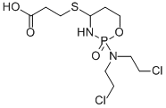 4-S-(Propionic acid)sulfidocyclophosphamide  Structure