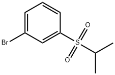 1-BroMo-3-(isopropylsulfonyl)benzene 구조식 이미지