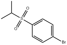 1-Bromo-4-(propane-2-sulfonyl)benzene Structure