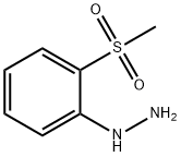 (2-METHANESULFONYL-PHENYL)-히드라진 구조식 이미지