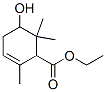 5-하이드록시-2,6,6-트리메틸-2-사이클로헥센-1-카복실산에틸에스테르 구조식 이미지