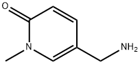 5-(Aminomethyl)-1-methyl-2(1H)-pyridinone 구조식 이미지