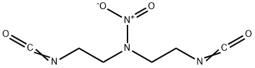 (Nitroimino)diethylenediisocyanate Structure