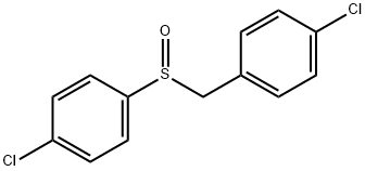 CHLORBENSID SULFOXIDE PESTANAL  100 MG 구조식 이미지