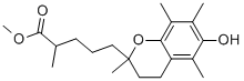 5-(6-HYDROXY-2,5,7,8-TETRAMETHYL-CHROMAN-2-YL)-2-METHYL-PENTANOIC ACID METHYL ESTER Structure