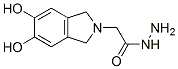 2H-이소인돌-2-아세트산,1,3-디히드로-5,6-디히드록시-,히드라지드(9CI) 구조식 이미지
