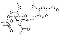 704885-44-9 4-ForMyl-2-Methoxyphenyl β-D-Glucopyranosiduronic Acid Triacetate Methyl Ester