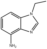 1H-벤즈이미다졸-4-아민,1-에틸- 구조식 이미지