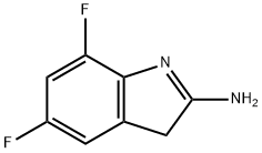 2-AMINO-5,7-DIFLUORO INDOLE Structure