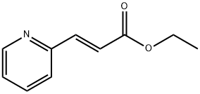 Ethyl (E)-3-(2-Pyridyl)acrylate 구조식 이미지