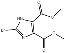 1H-Imidazole-4,5-dicarboxylic acid, 2-bromo-, 4,5-dimethyl ester Structure