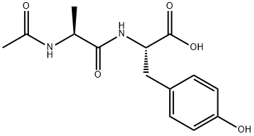 acetylalanyltyrosine Structure