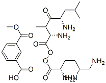 valine-leucine-lysine-5-aminoisophthalic acid dimethyl ester Structure