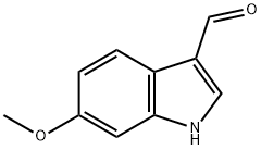 6-Methoxy-1H-indole-3-carbaldehyde 구조식 이미지