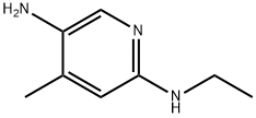 2,5-Pyridinediamine,  N2-ethyl-4-methyl- Structure