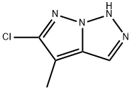 1H-Pyrazolo[1,5-c][1,2,3]triazole,  5-chloro-4-methyl- Structure