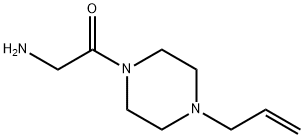 1-(4-ALLYL-PIPERAZIN-1-YL)-2-AMINO-ETHANONE 2 HCL 구조식 이미지