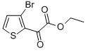 ETHYL 3-BROMOTHIOPHENE-2-GLYOXYLATE Structure