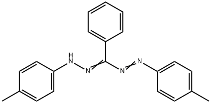 1,5-Bis(4-methylphenyl)-3-phenyl-1,2,4,5-tetraaza-1,3-pentadiene Structure