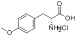 O-Methyl-D-tyrosine hydrochloride 구조식 이미지