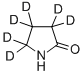 2-PYRROLIDINONE-3,3,4,4,5,5-D6 Structure