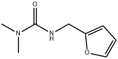 1,1-Dimethyl-3-furfurylurea Structure