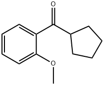 CYCLOPENTYL 2-METHOXYPHENYL KETONE Structure