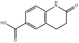 2-oxo-1,2,3,4-tetrahydroquinoline-6-carboxylic acid 구조식 이미지