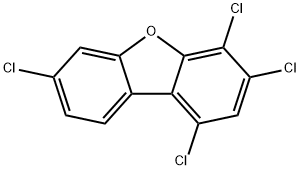 1,3,4,7-TETRACHLORODIBENZOFURAN Structure