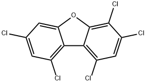 1,3,4,7,9-PENTACHLORODIBENZOFURAN Structure