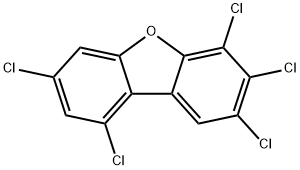 1,3,6,7,8-PENTACHLORODIBENZOFURAN Structure