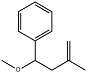 (1-METHOXY-3-METHYL-BUT-3-ENYL)-BENZENE Structure