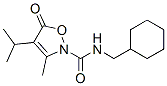2(5H)-Isoxazolecarboxamide,  N-(cyclohexylmethyl)-3-methyl-4-(1-methylethyl)-5-oxo- Structure