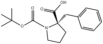 BOC-(S)-ALPHA-BENZYL-PROLINE Structure