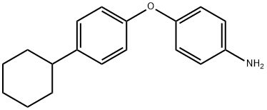 4-(4-cyclohexylphenoxy)aniline  Structure