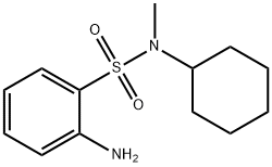 2-Amino-N-cyclohexyl-N-methylbenzenesulfonamide 구조식 이미지