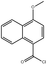 4-methoxy-1-naphthoyl chloride 구조식 이미지