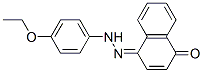 (4Z)-4-[(4-에톡시페닐)히드라지닐리덴]나프탈렌-1-온 구조식 이미지