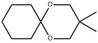 3,3-디메틸-1,5-디옥사스피로[5.5]운데칸 구조식 이미지